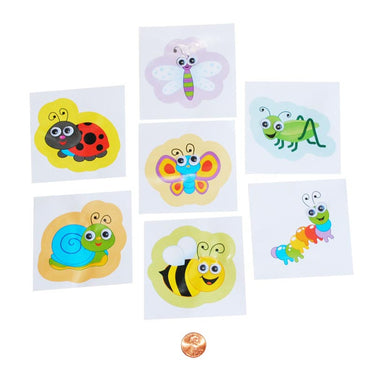 Spring Bug Stickers with Wiggle Eyes